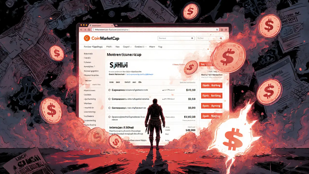 Spherium (SPHRI) Airdrop on CoinMarketCap: What Actually Happened?