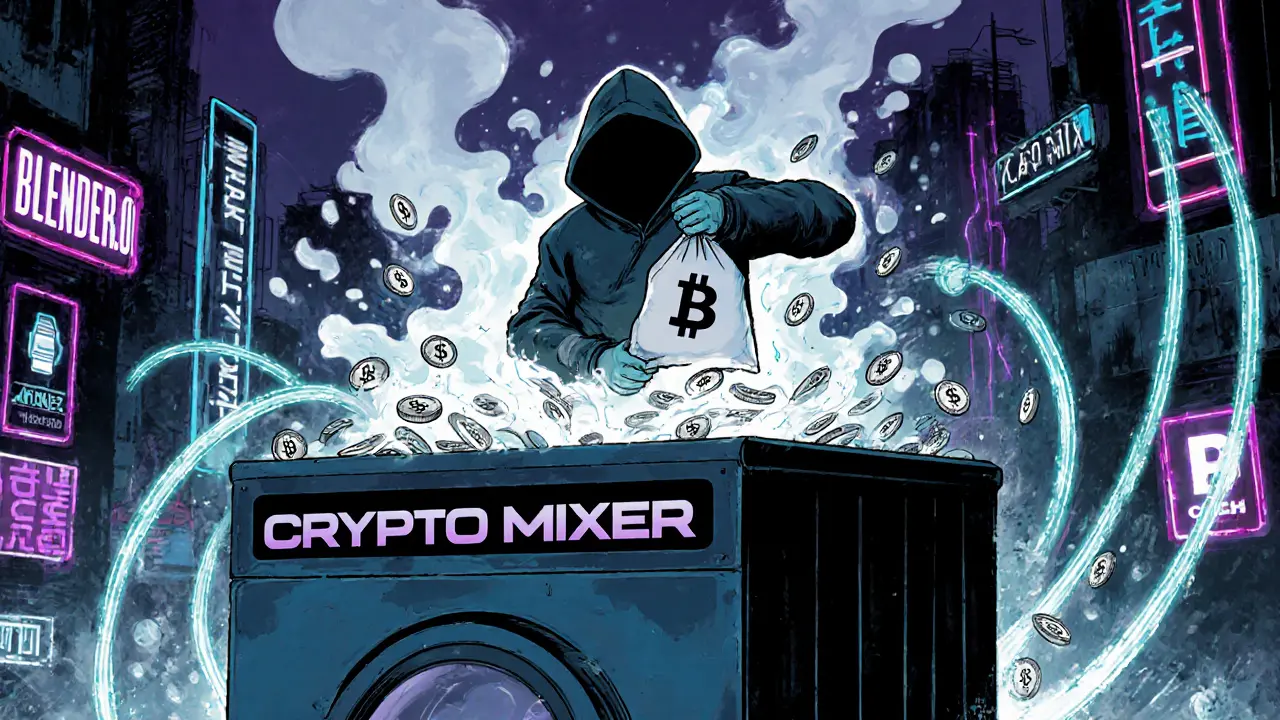 Cryptocurrency Mixing Services and North Korea Money Laundering: How Illicit Funds Hide on the Blockchain