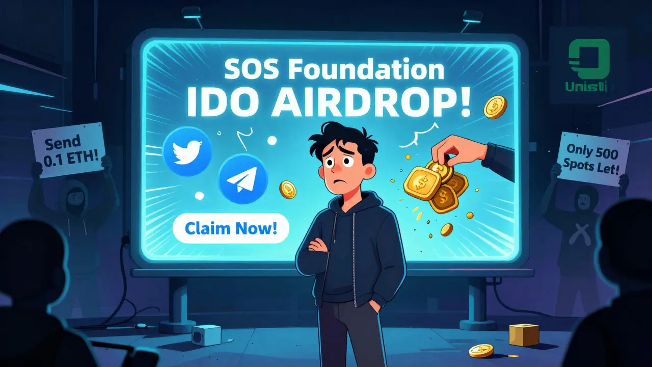 SOS Foundation IDO Launch Celebration Airdrop: What You Need to Know
