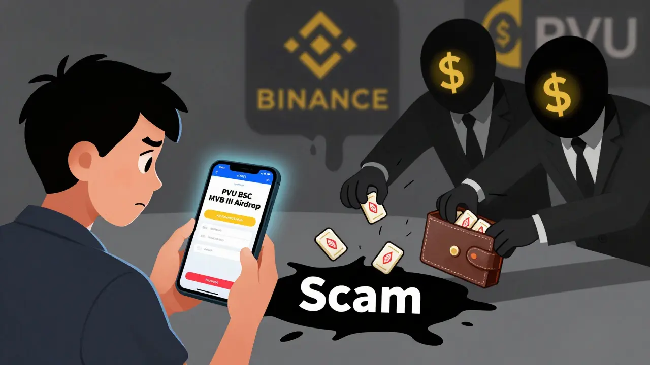 PVU BSC MVB III Event Airdrop: What’s Real and What’s a Scam