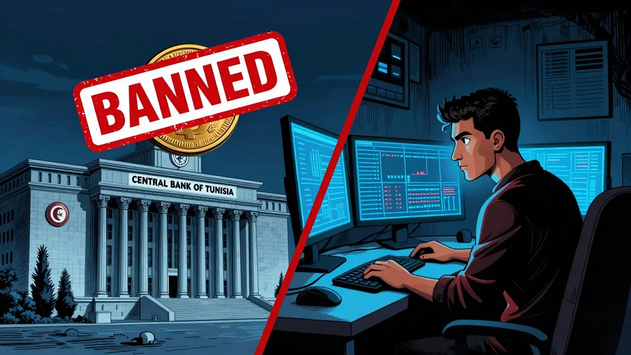 Underground Crypto Trading in Tunisia: Risks, Methods, and Legal Realities