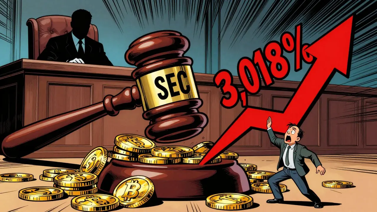 SEC Crypto Fines in 2024: Why Penalties Skyrocketed While Cases Dropped