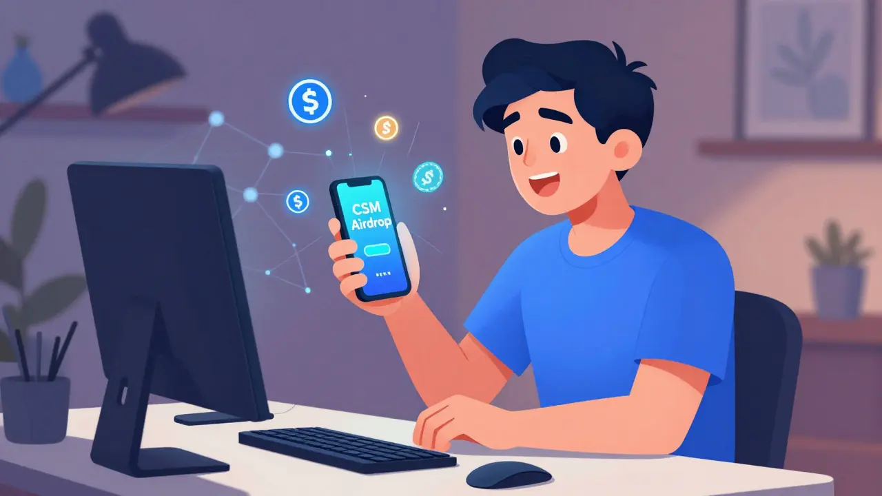 CSM Airdrop Guide: How to Claim Crust Shadow Tokens on CoinMarketCap