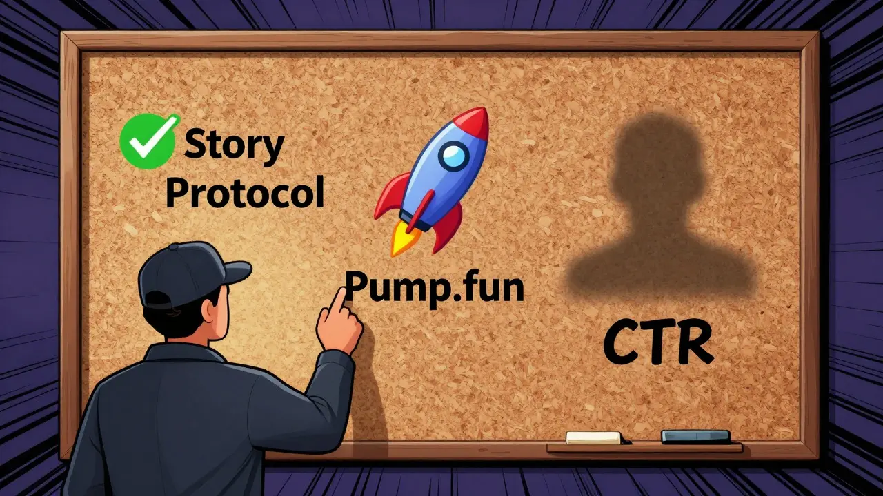 Detective comparing verified crypto projects against unknown CTR token