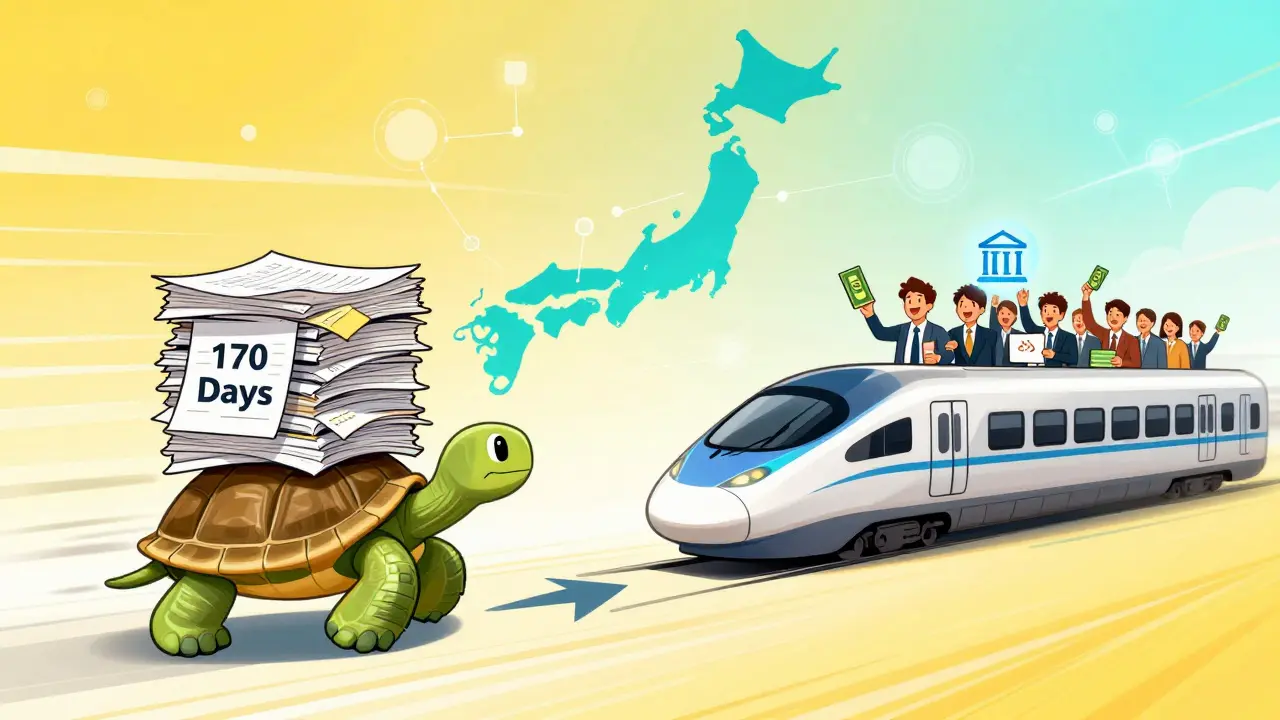 Illustration comparing slow old refund processes with fast direct access under 2025 rules.