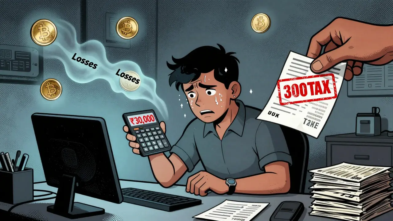 No Loss Offset Rule in India: Impact on Crypto Traders