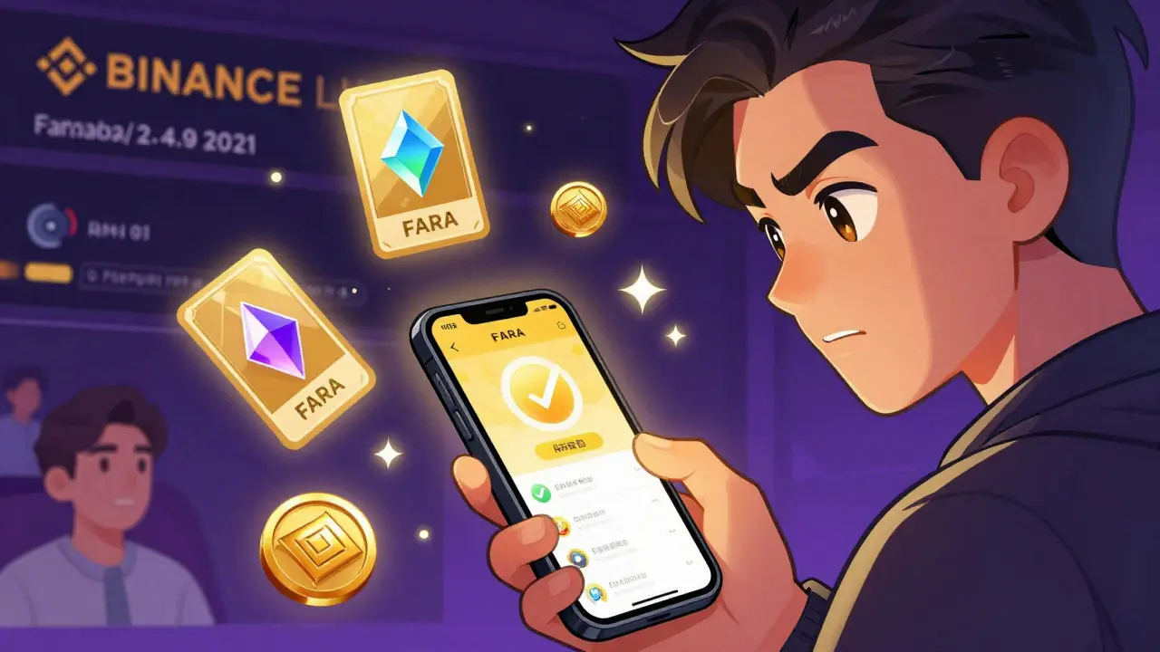 Comic-style drawing of a user receiving digital tokens on a smartphone during a live stream