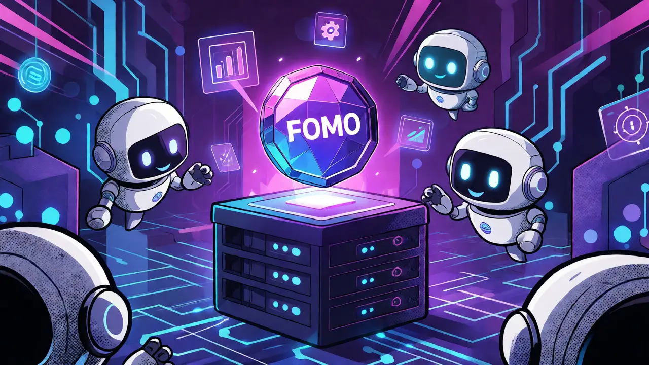 What is FOMO (fomo.fund): AI Agent Token on Solana