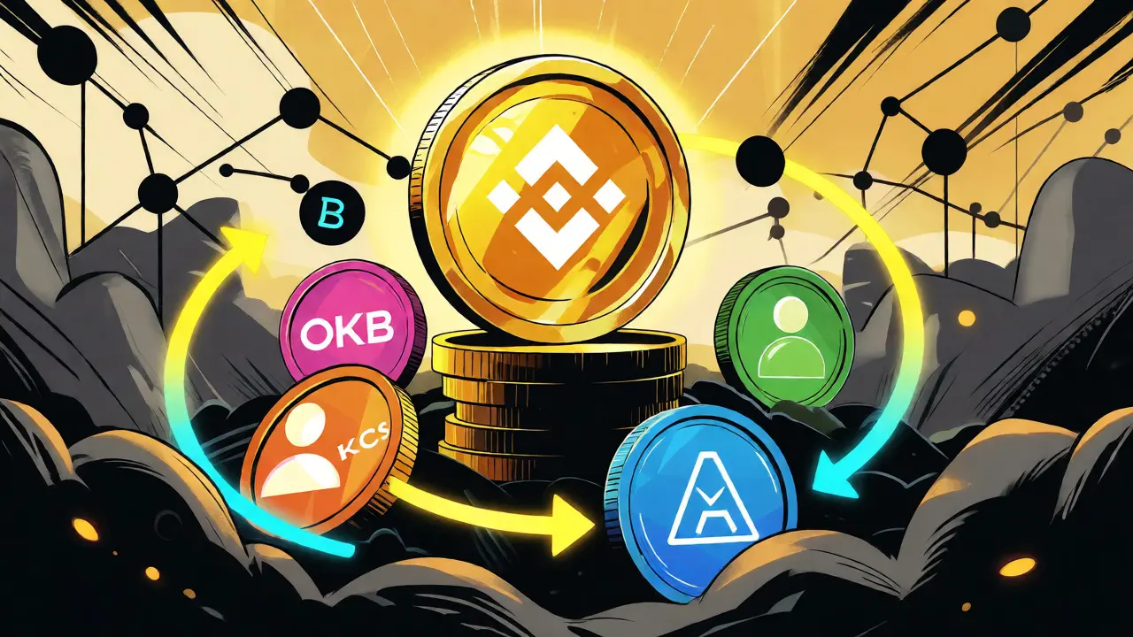 What Are Exchange Tokens in Cryptocurrency? A Guide to BNB, OKB, and Risks